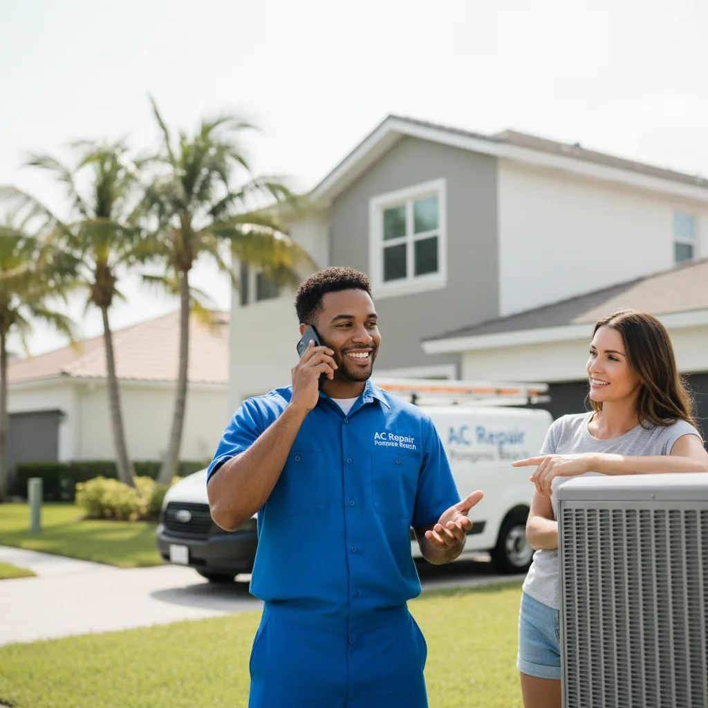 AC Repair Pompano Beach customer support in Caribou